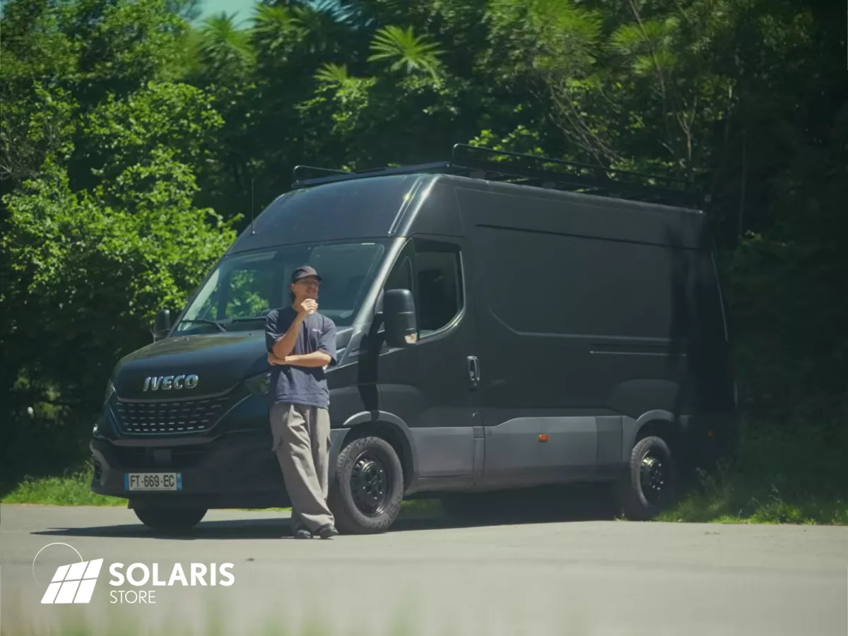 Le van aménagé de Miaryvie, un Iveco Daily comme nouvelle maison