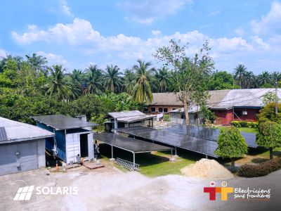 Sécurisation solaire d'un dispensaire au Nigéria face aux fréquentes coupures d'électricité