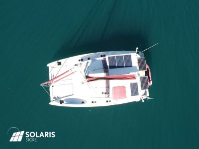 Tour du monde en catamaran Catathai 44 Grand Voyage 100% autonome en électricité
