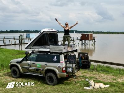 Tour du monde en 4x4 Nissan Patrol totalement autonome en électricité