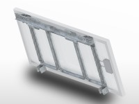 Support 1 panneau solaire Mur/Sol/Mât UNIFIX100 | Max 550mm