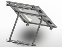 Support 1 / 2 panneaux solaires Mur/Sol/Mât UNIFIX200 | Max 1100mm