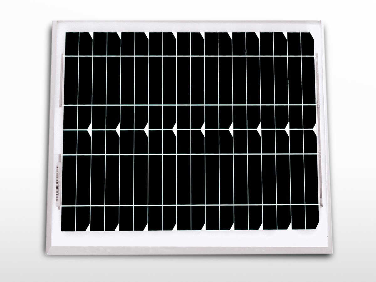 Panneau solaire monocristallin 10W - 12V