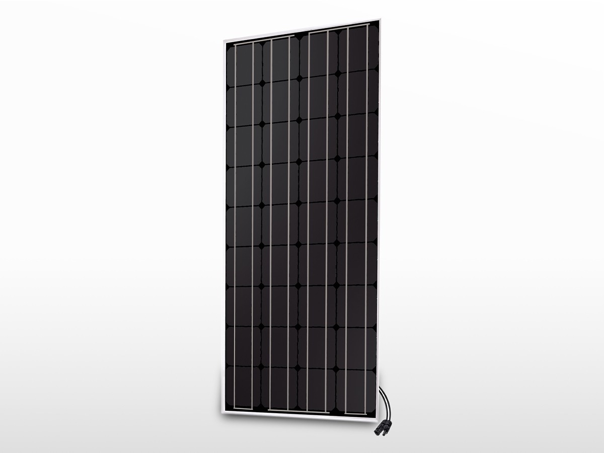 Panneau solaire monocristallin 100W - 12V