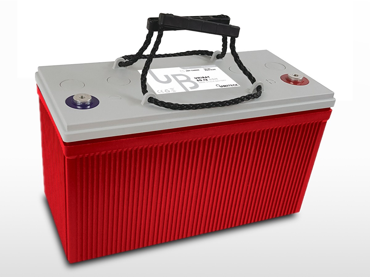 Batterie AGM Plomb Carbone - 12V / 80Ah