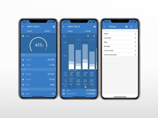 Surveillance et gestion du système via Bluetooth avec Victron Connect