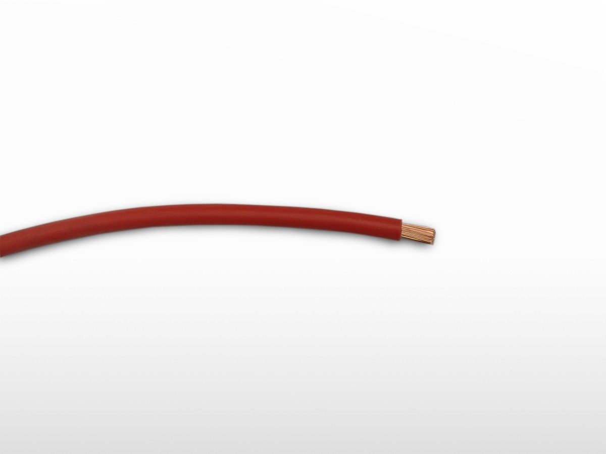 Câble souple H07 VK rouge 1 x 16mm²