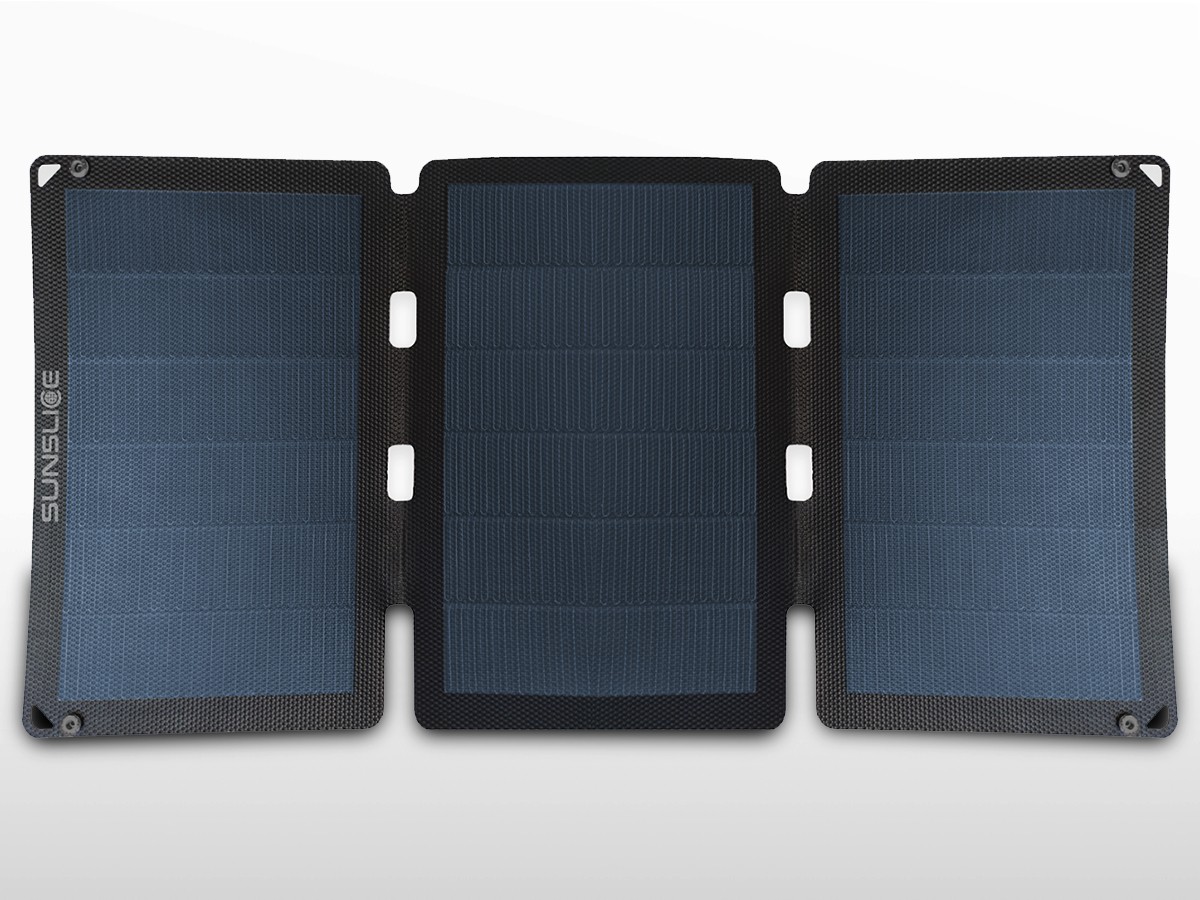 Panneau solaire flexible portable SUNSLICE Flex-18W | USB