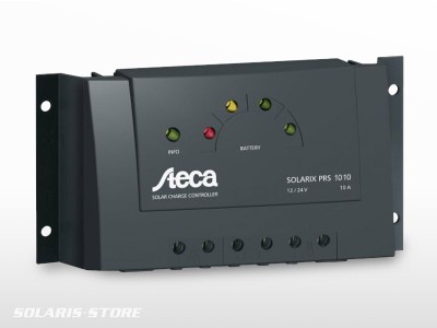Régulateur solaire STECA Solarix PRS1010 | 10A - 12 / 24V