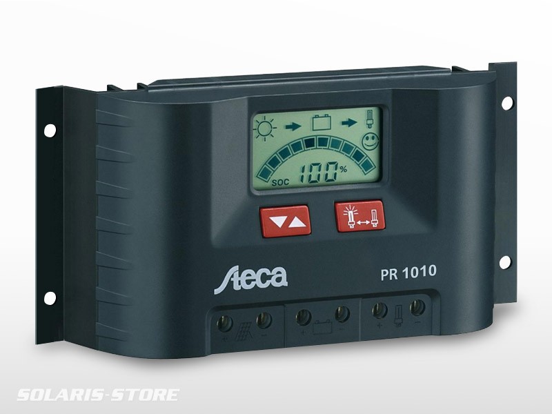 Régulateur solaire STECA PR1010 - LCD