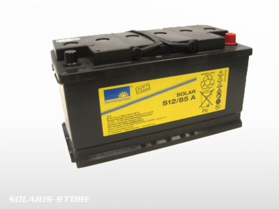 Batterie solaire gel SONNENSCHEIN S12/ 85A | 12V - 85Ah