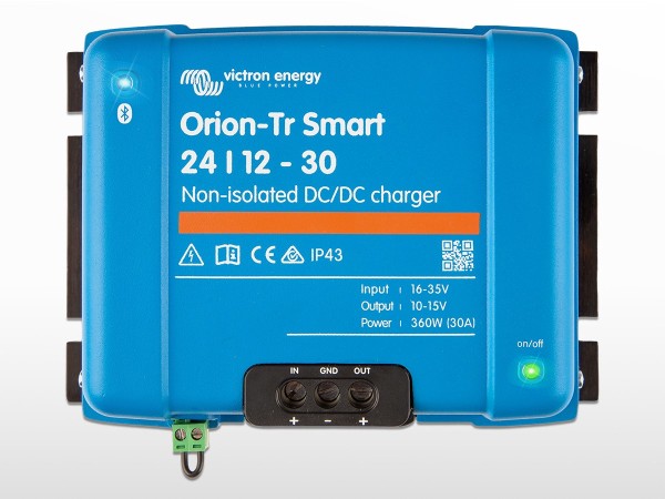 Chargeur DC "Booster" VICTRON Orion-Tr Smart non-isolé 24/12 - 30A
