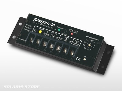 Régulateur crépusculaire MORNINGSTAR SunLight SL 10L 12V | 10A - 12V