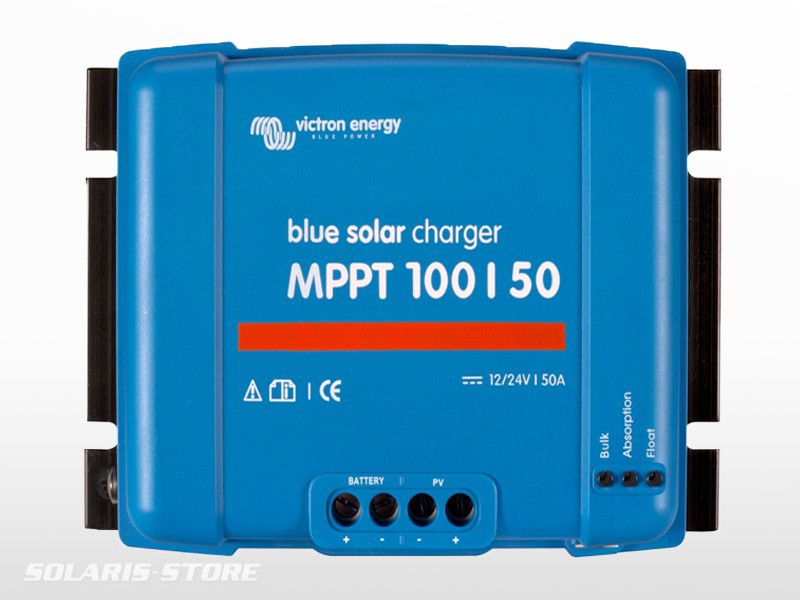 Régulateur VICTRON BlueSolar MPPT 100/50 (100V) | 50A - 12 / 24V