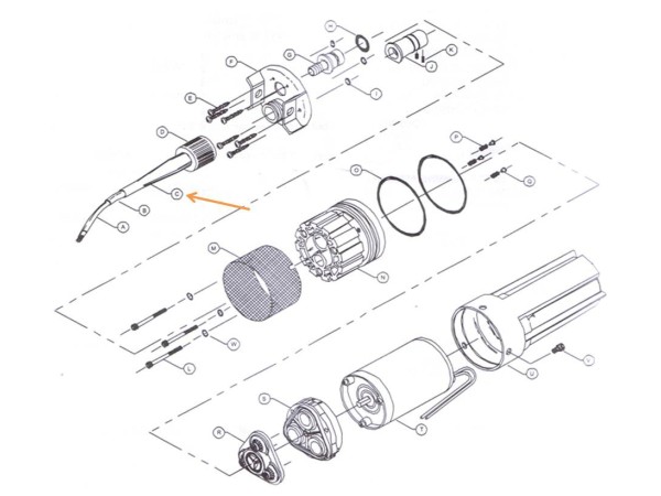 Plateau de suspension pour pompe immergée SHURFLO 9325