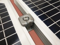 Rallonge/Extension Toiture FIBROCIMENT pour 1 panneau solaire | max 1160mm