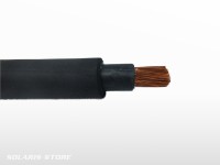 Câble souple H07 noir 1 x 50 mm² | au mètre