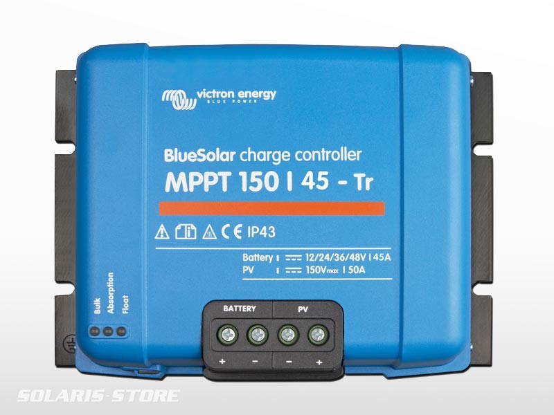 Régulateur VICTRON BlueSolar MPPT 150/45 (150V) | 45A - 12 à 48V