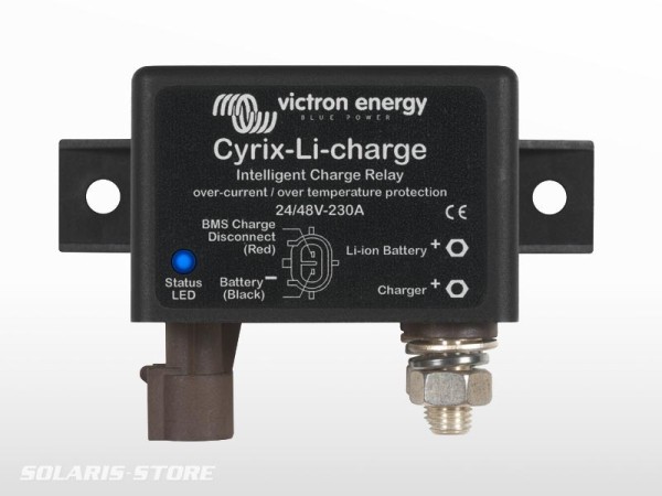 Coupleur de batterie Cyrix-Li-Charge 230A 24V / 48V