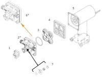 Kit boîtier supérieur pour pompe SHURFLO 5030-2201-*010 | 94-800-00
