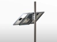 Support signalisation Alu inclinable POTEAU UNIFIX200S | Unisun 200