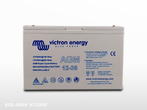 Batterie VICTRON étanche AGM Super Cycle 12V 25Ah