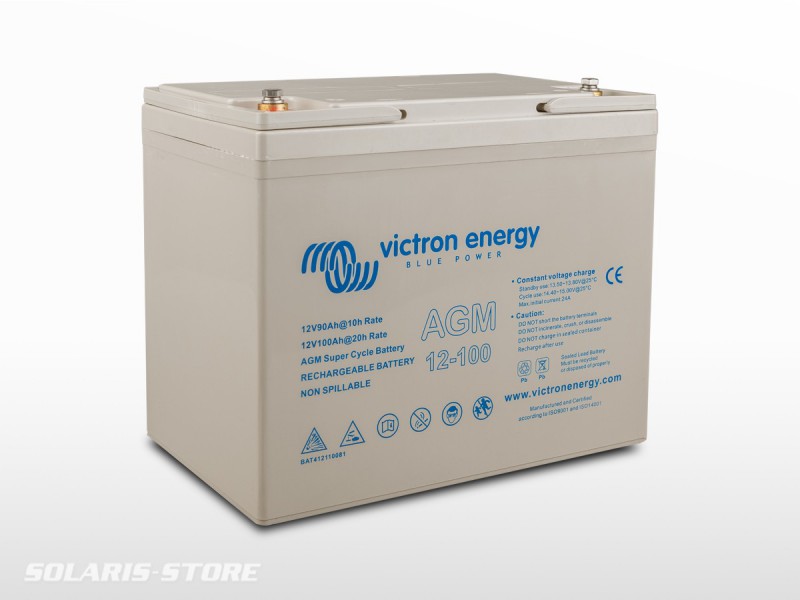 12V/100Ah AGM Super Cycle Batt. (M6) Victron