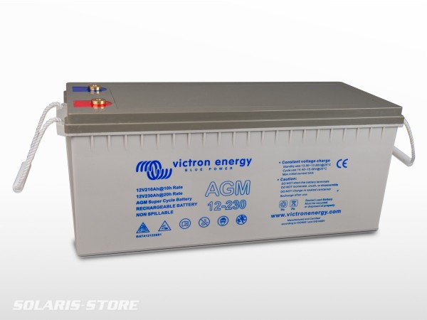 Batterie VICTRON étanche AGM Super Cycle 12V 230Ah