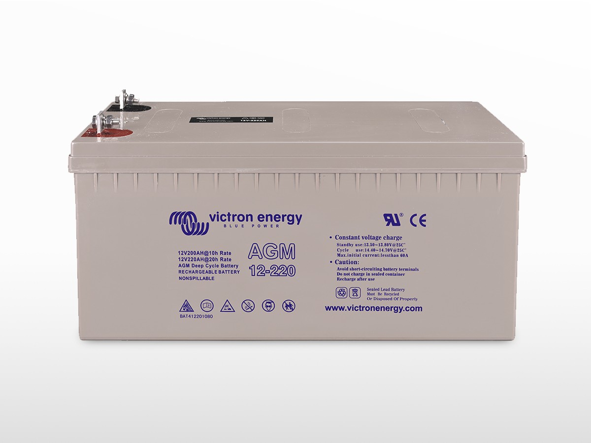 12V/240Ah Batterie AGM à décharge lente (M8) Victron