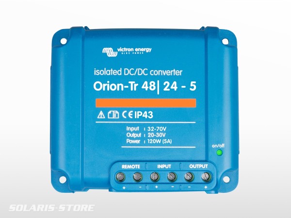 Convertisseur isolé VICTRON Orion-Tr 48/12 V - 9 A