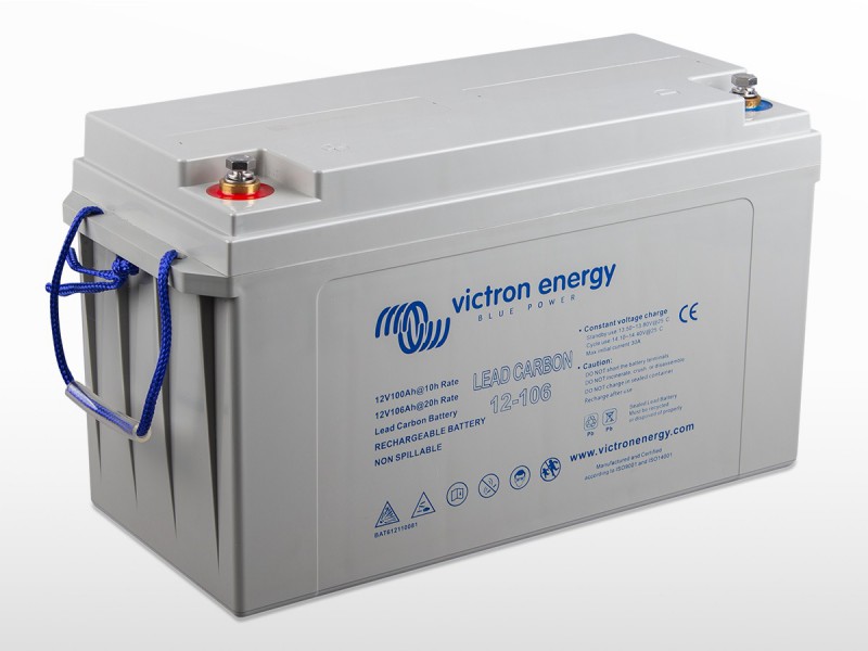 Batterie au plomb carbone 12V/106Ah (M8) Victron