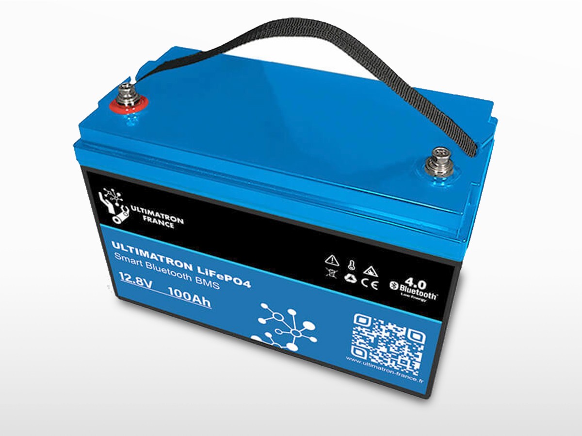 Batterie Lithium Ultimatron Lifepo4 Smart bms ULM 12.8v 180ah sous siege de  camping car + chauffage