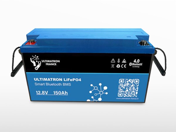 Connexion Batterie lithium ULTIMATRON LiFePO4 Smart BMS 12V / 150Ah | 1920Wh