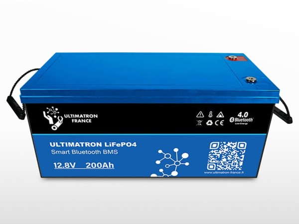Batterie lithium ULTIMATRON LiFePO4 Smart BMS 12V / 200Ah | 2560Wh