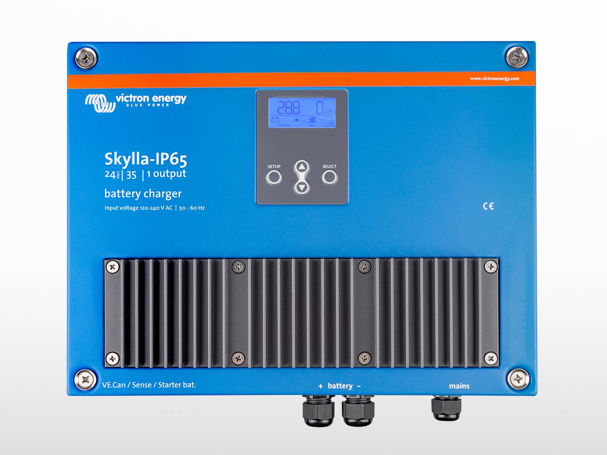 Skylla-IP65 12/70(1+1) 120-240V Victron | 12V / 70A