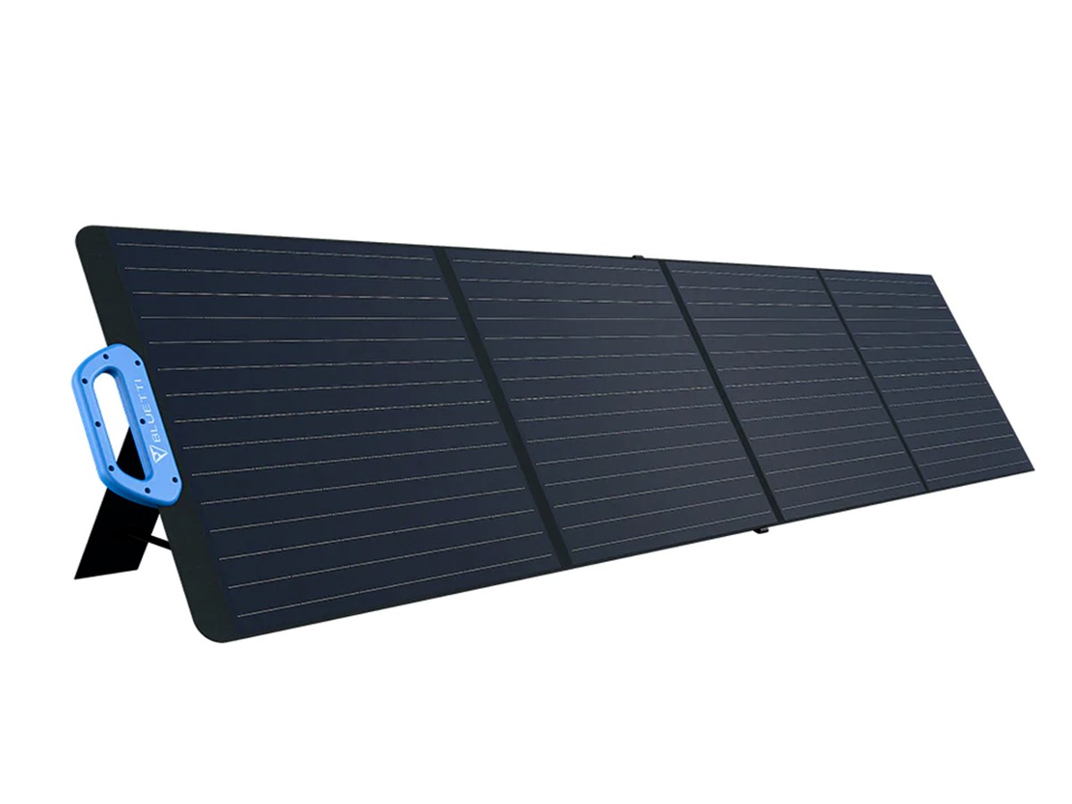 Panneau Solaire sur Balcon 200W Panneau Solaire Monocristallin Panneau  Solaire Photovoltaique Pliable et Portable IP67