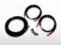 Kit connexion batterie 16mm² / M8-NU + Porte MIDI-fusible | 2 x 2m