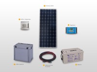 Kit solaire autonome 115W | 12V / 1,08kWh