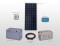 Kit solaire autonome 175W | 12V / 130Ah - 1,56kWh