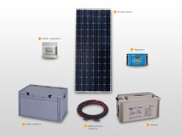 Kit solaire autonome 175W | 12V / 130Ah - 1,56kWh