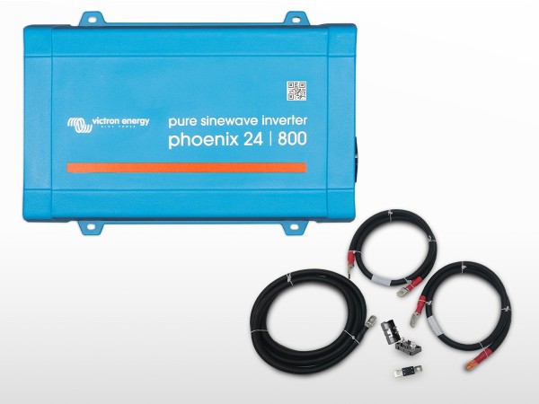Kit onduleur VICTRON Phoenix 24/800 VE.Direct Schuko | 24V / 800VA