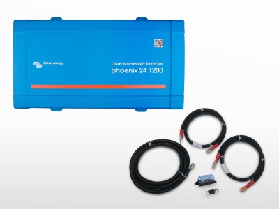 Onduleur VICTRON Phoenix 24/1200 câblé (2m) | 24V / 1200VA