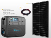 Kit panneau solaire autonome Plug and Play 405W | 230V - 2kVA / 2,05kWh