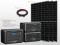 Kit panneau solaire autonome Plug and Play 1215W | 230V - 3kVA / 6,14kWh