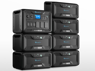 Batterie de secours extensible BLUETTI (AC500 + 6xB300S) | 5000W / 18kWh