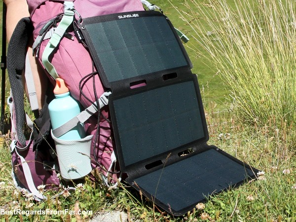 Panneau solaire flexible portable SUNSLICE 18W / USB | FLEX18