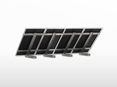 Support SOL pour 4 panneaux solaires UNIFIX800EGF | 808-1200mm