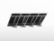 Support 4 panneaux solaires extensible Sol-Mur UNIFIX800EGF | largeur panneau 808 à 1100mm