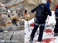 Escalade et alpinisme avec panneau solaire portable 6W