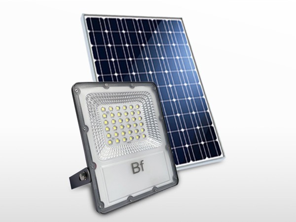 Projecteur solaire autonome LED détection nuit + télécommande | 22W / 1370lm